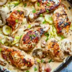 Creamy Pepperoncini Chicken Skillet