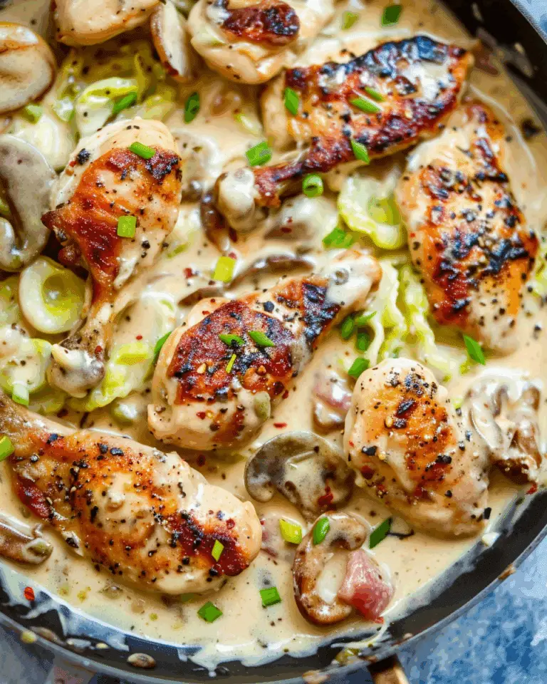 Creamy Pepperoncini Chicken Skillet