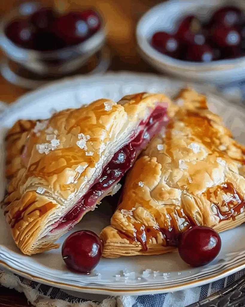 Homemade Cherry Turnovers