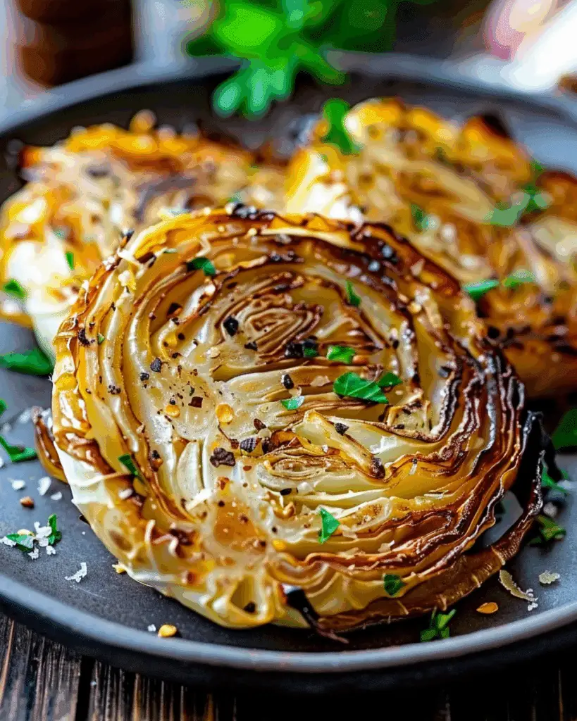 Easy Roasted Cabbage Steaks