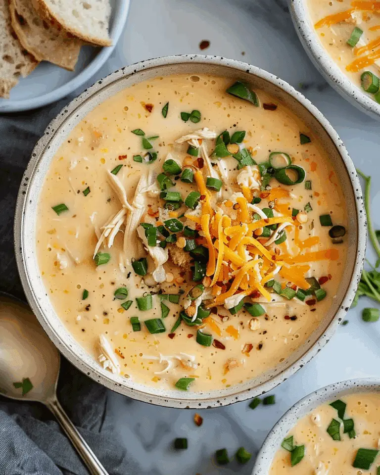 CREAMY CRACK CHICKEN SOUP