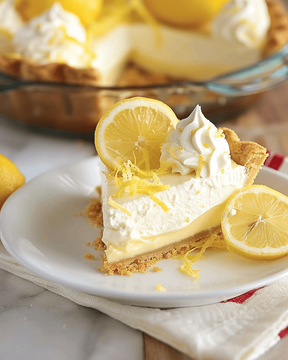 Cream Cheese Lemonade Pie