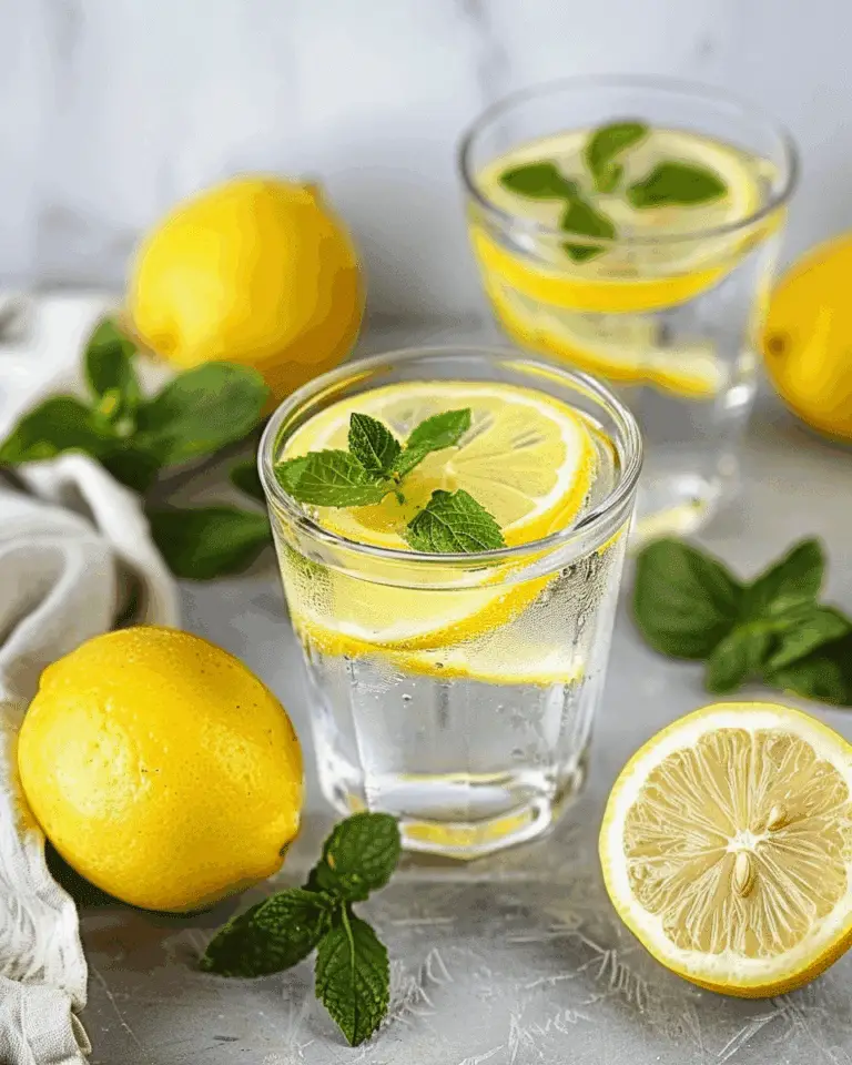 Lemon Water