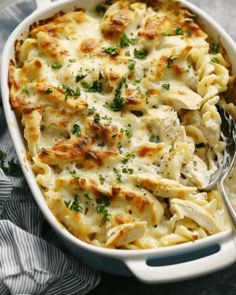 Chicken Alfredo BakeChicken Alfredo Bake