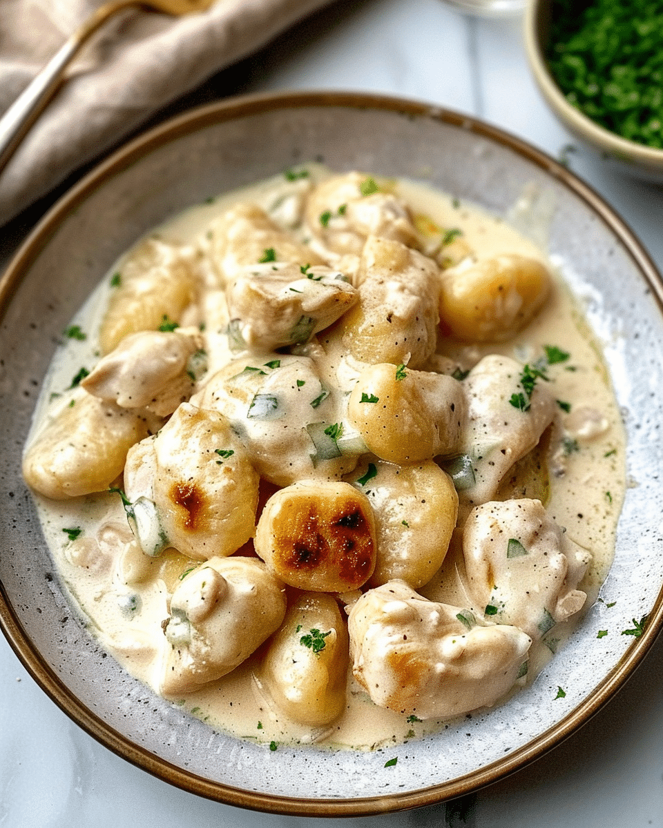 Creamy Chicken & Gnocchi