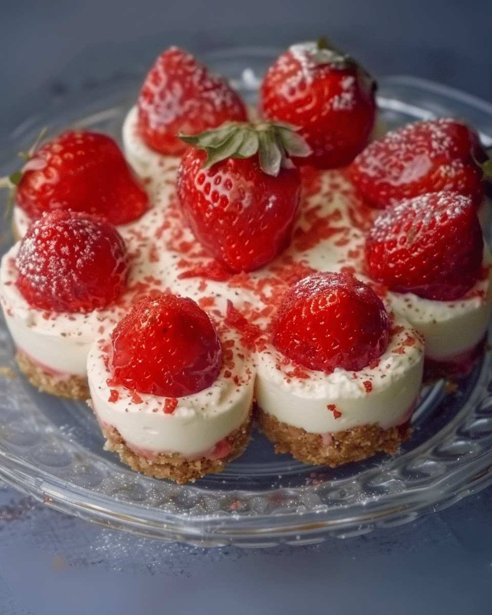 Cheesecake Deviled Strawberries