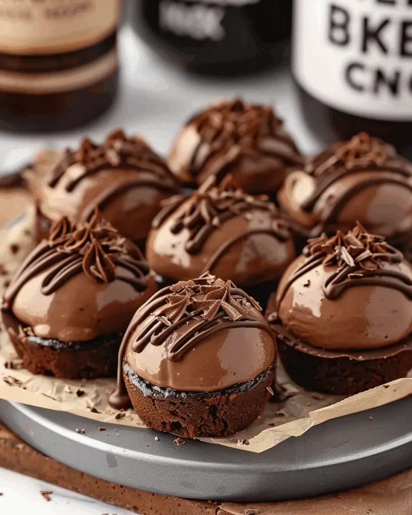 Chocolate Cheesecake Bites