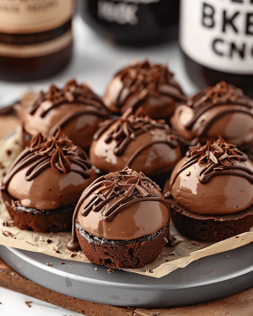 Chocolate Cheesecake Bites
