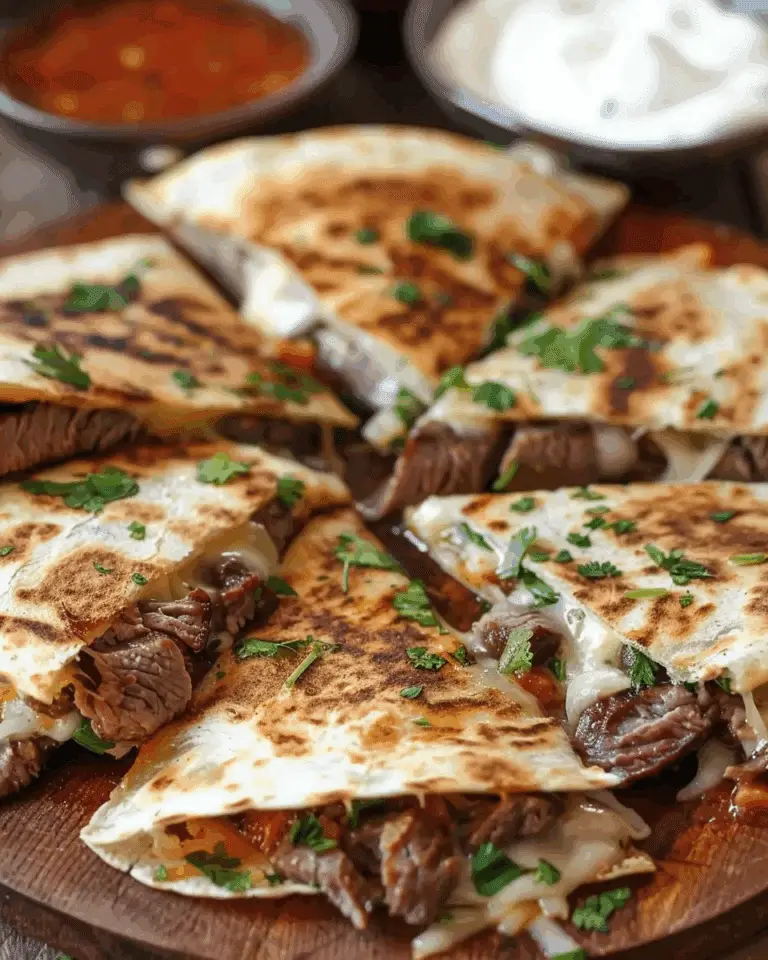 Steak & Cheese Quesadillas