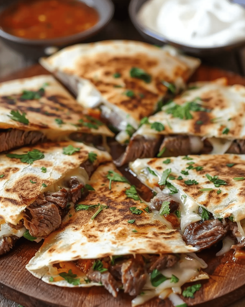 Steak & Cheese Quesadillas