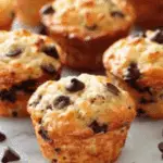 Air‑Fryer Chocolate‑Chip Cottage‑Cheese Muffins — Quick Protein Bites