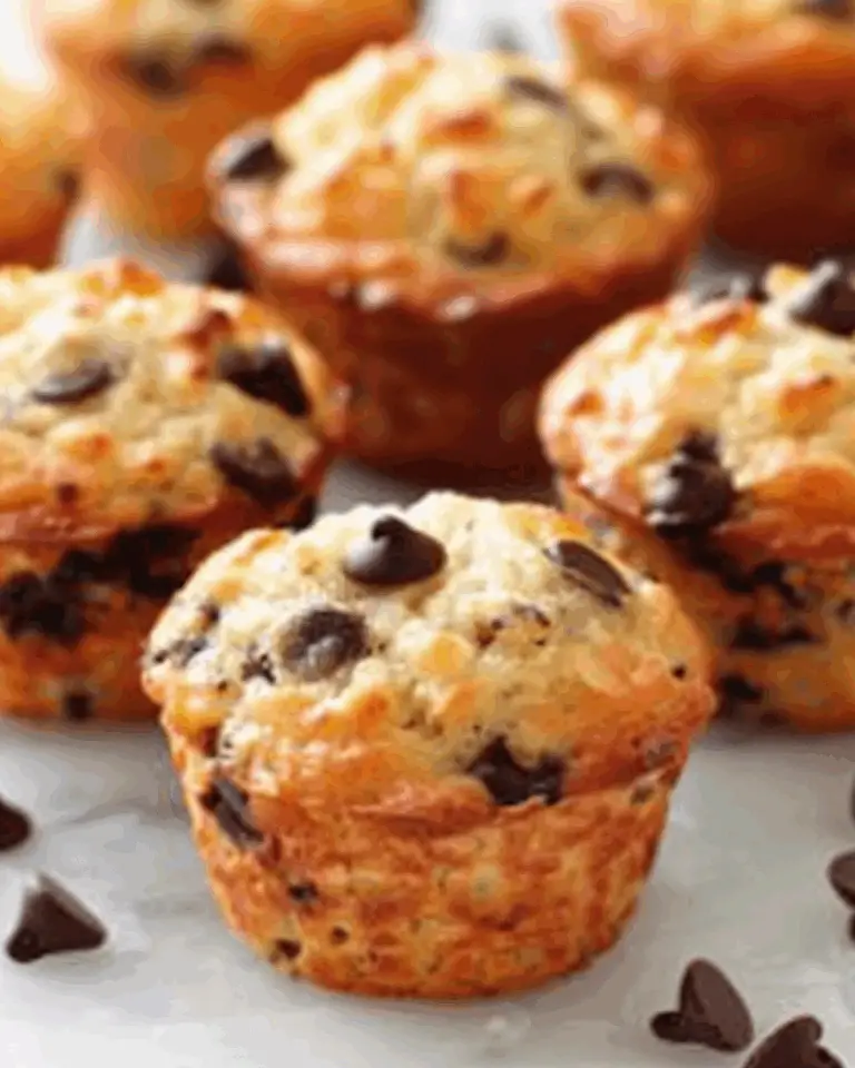 Air‑Fryer Chocolate‑Chip Cottage‑Cheese Muffins — Quick Protein Bites