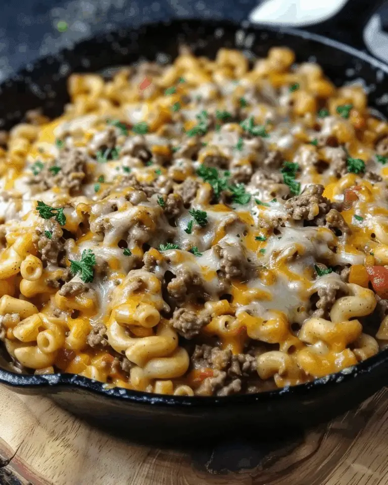 Cheese Steak Hamburger Helper