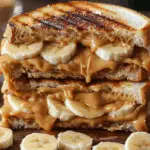 Grilled Peanut Butter Banana Sandwich