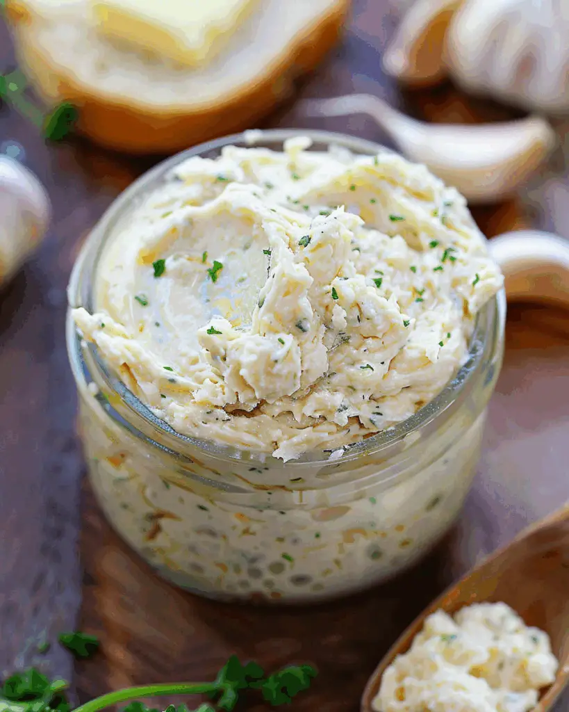 Homemade Garlic Butter Spread
