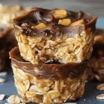 No‑Bake Peanut Butter Oat Cups