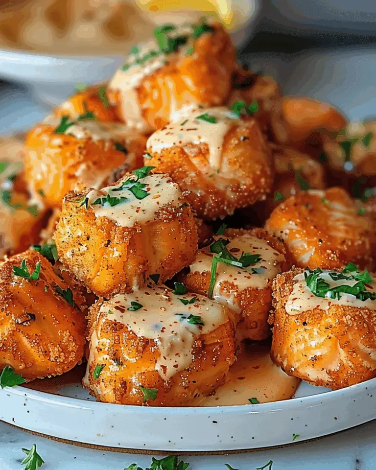 Crispy Bang Bang Salmon Bites
