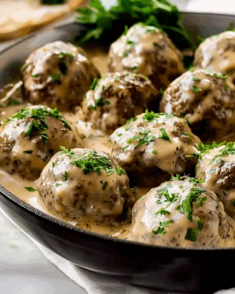 Creamy Swedish Meatballs