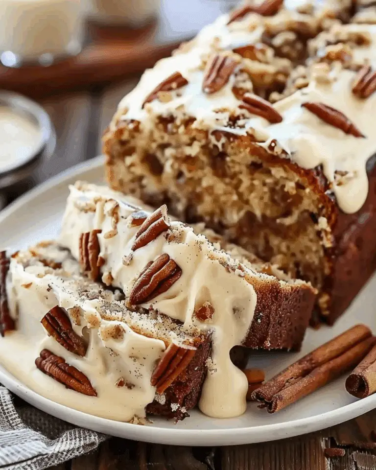 Hummingbird Bread with Heavenly Cinnamon Cream Cheese Frosting