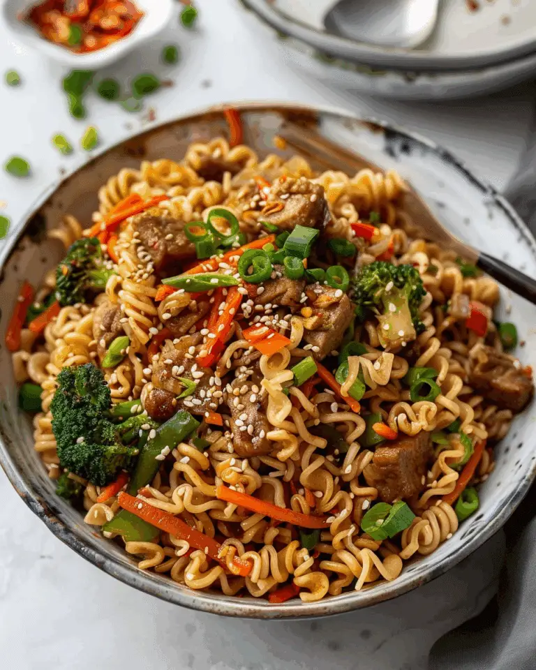 Ramen Noodle Stir Fry