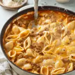 Creamy Beef and Shells