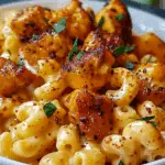 Creamy Honey Pepper Chicken Mac and Cheese Delight