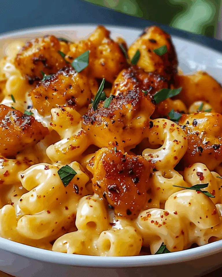 Creamy Honey Pepper Chicken Mac and Cheese Delight