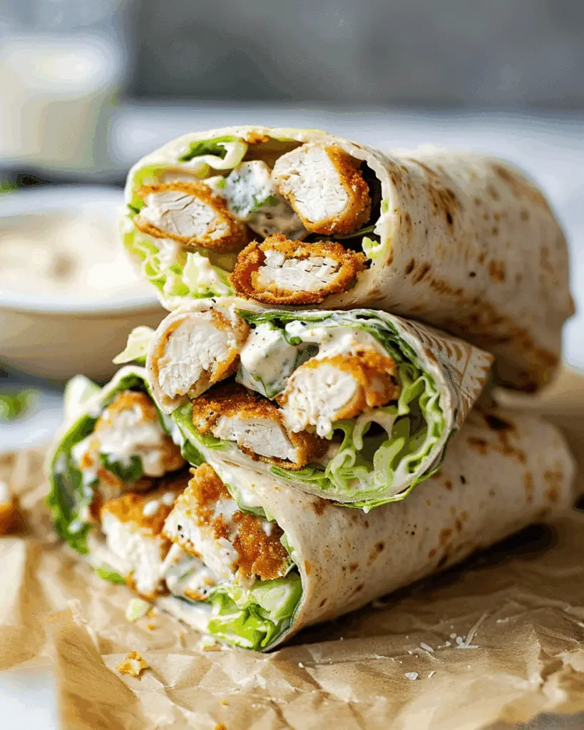 Chicken Caesar Wrap