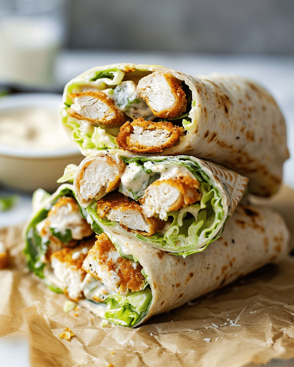 Chicken Caesar Wrap