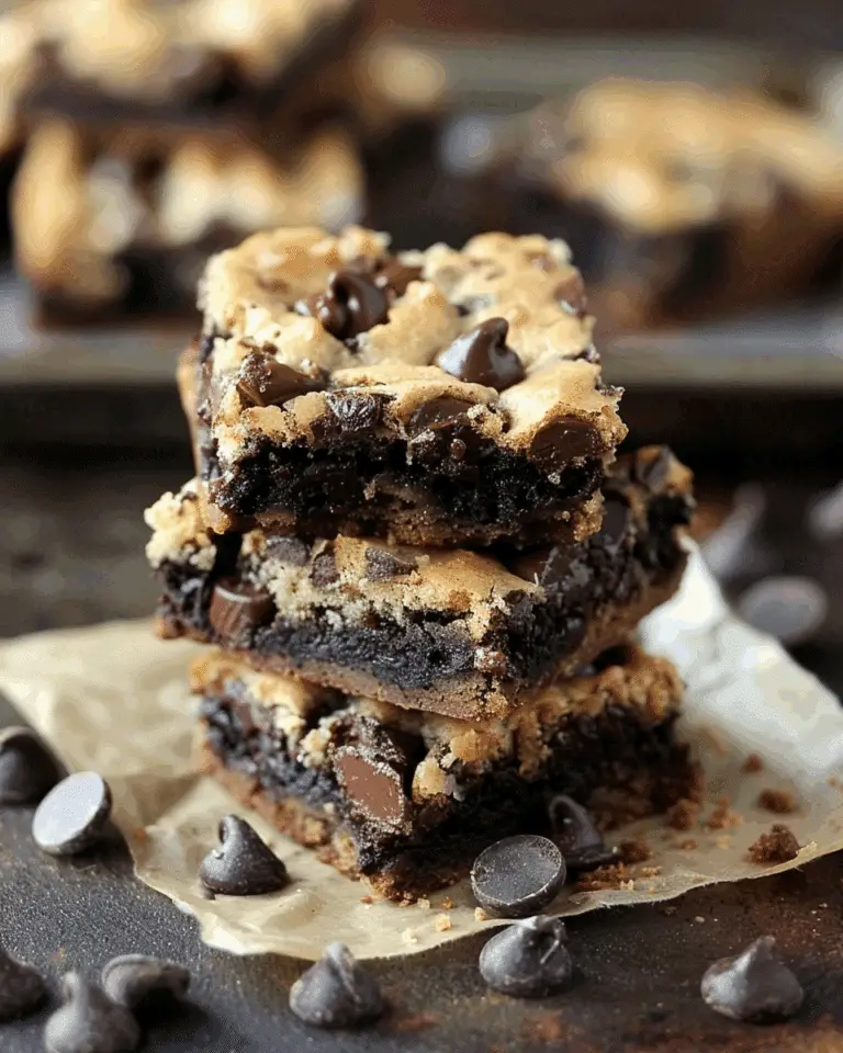 Chocolate Chip Cookie Brownies