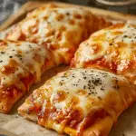Homemade Easy Cheesy Pizza Pockets