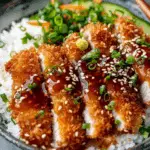 Japanese Katsu Bowls with Tonkatsu Sauce