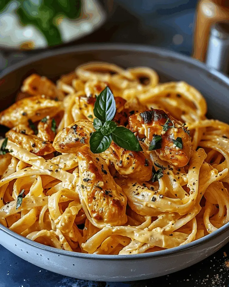 Creamy Chicken Alfredo Pasta