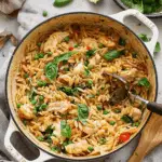 One Pot Chicken Orzo