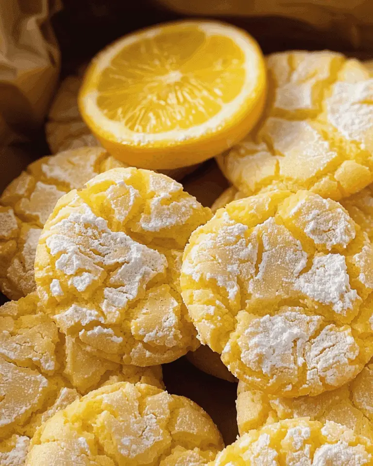 Lemon Whippersnaps Cookies