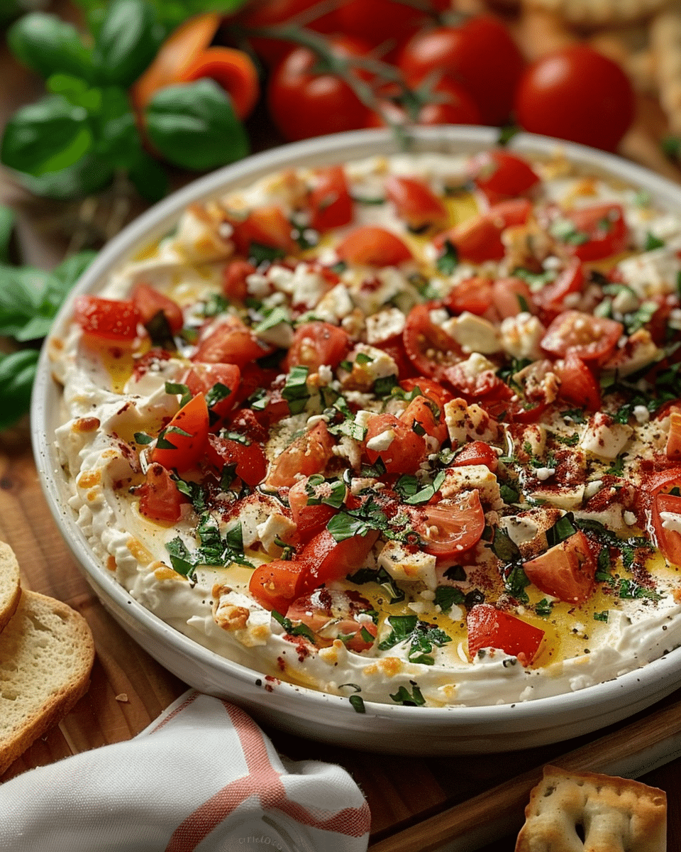 Bruschetta Dip: A Vibrant and Flavorful Appetizer to Delight My Guests