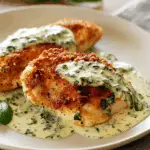 Chicken in Basil Cream Sauce