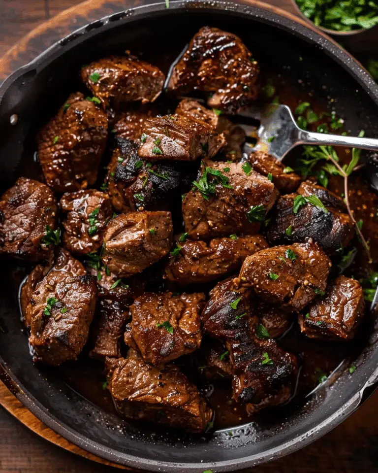 Cajun Garlic Butter Steak Bites