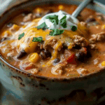 Cheesy Enchilada Chili
