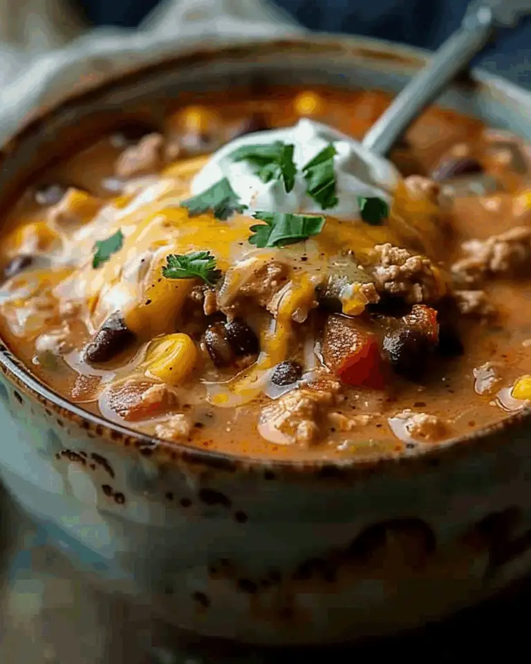 Cheesy Enchilada Chili