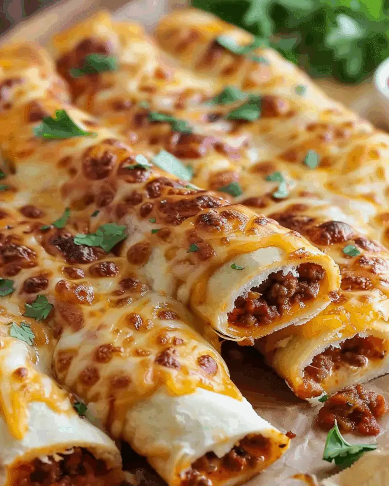 Cheesy Taco Breadsticks