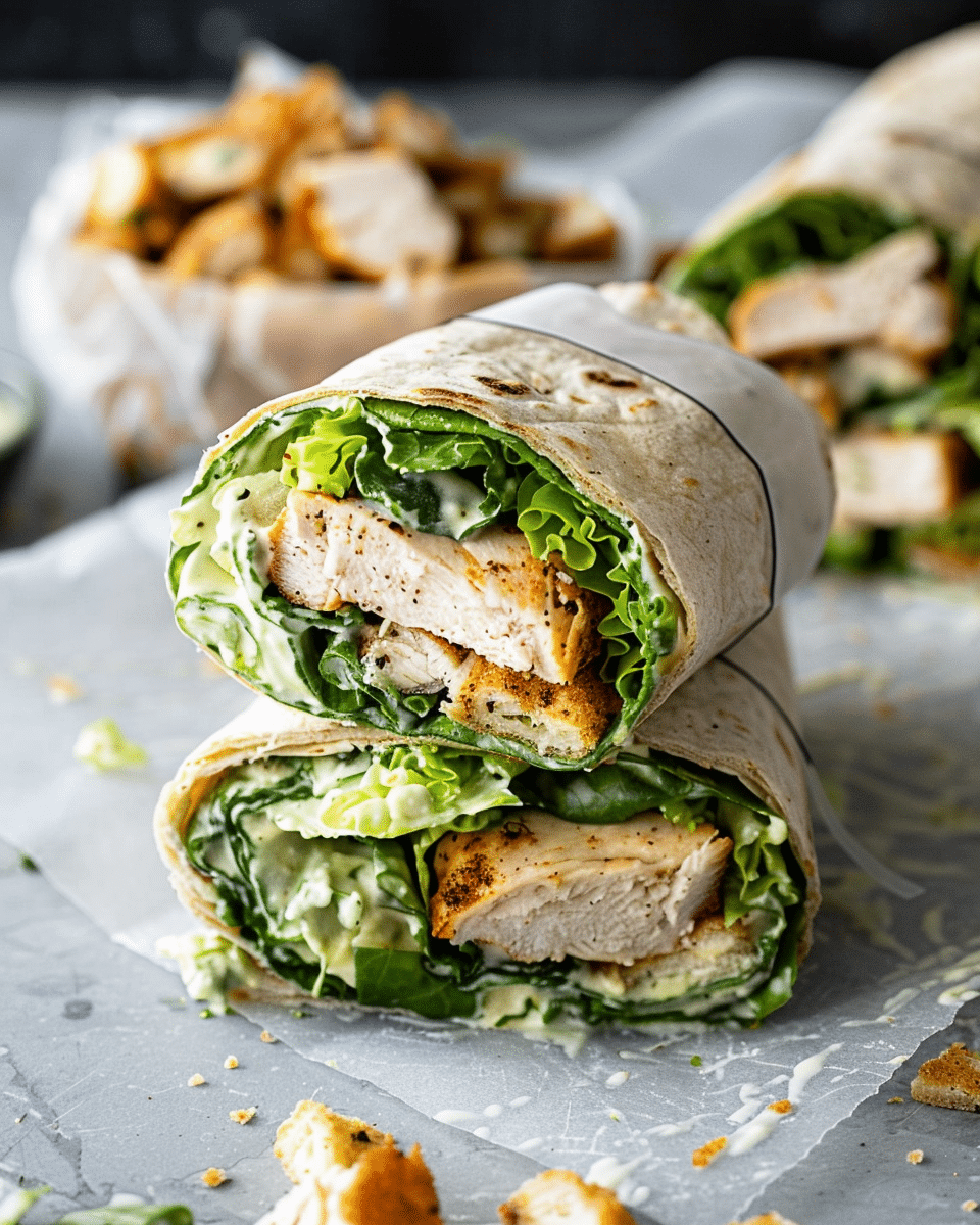 Chicken Caesar Wrap