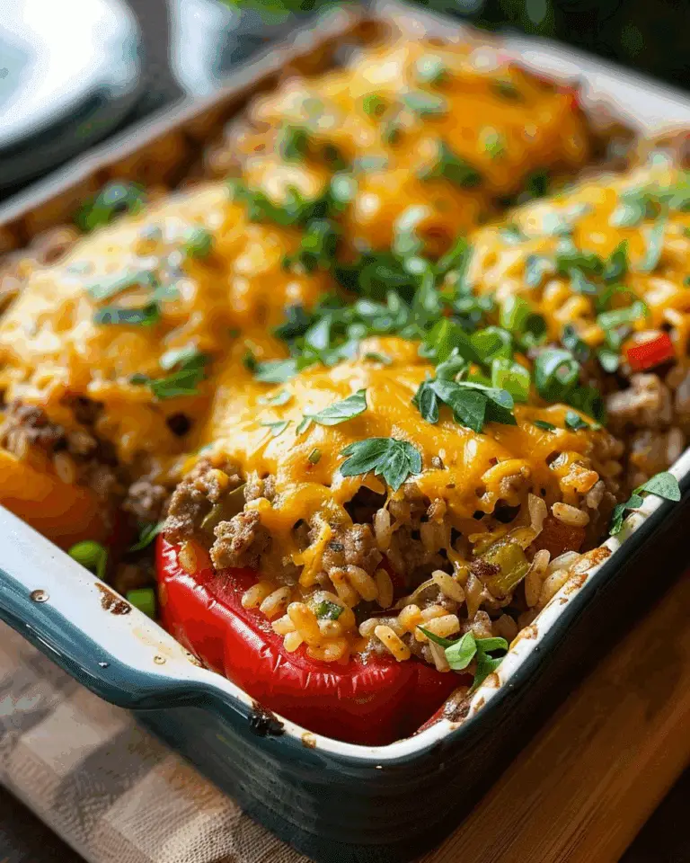 Stuffed Pepper Casserole