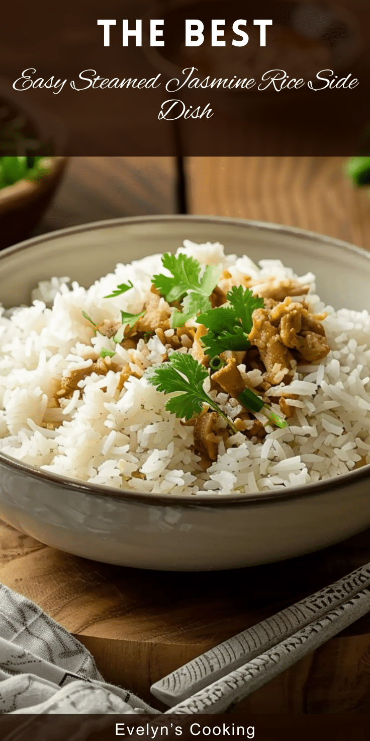 Steamed Jasmine Rice | Evelyn's Cooking