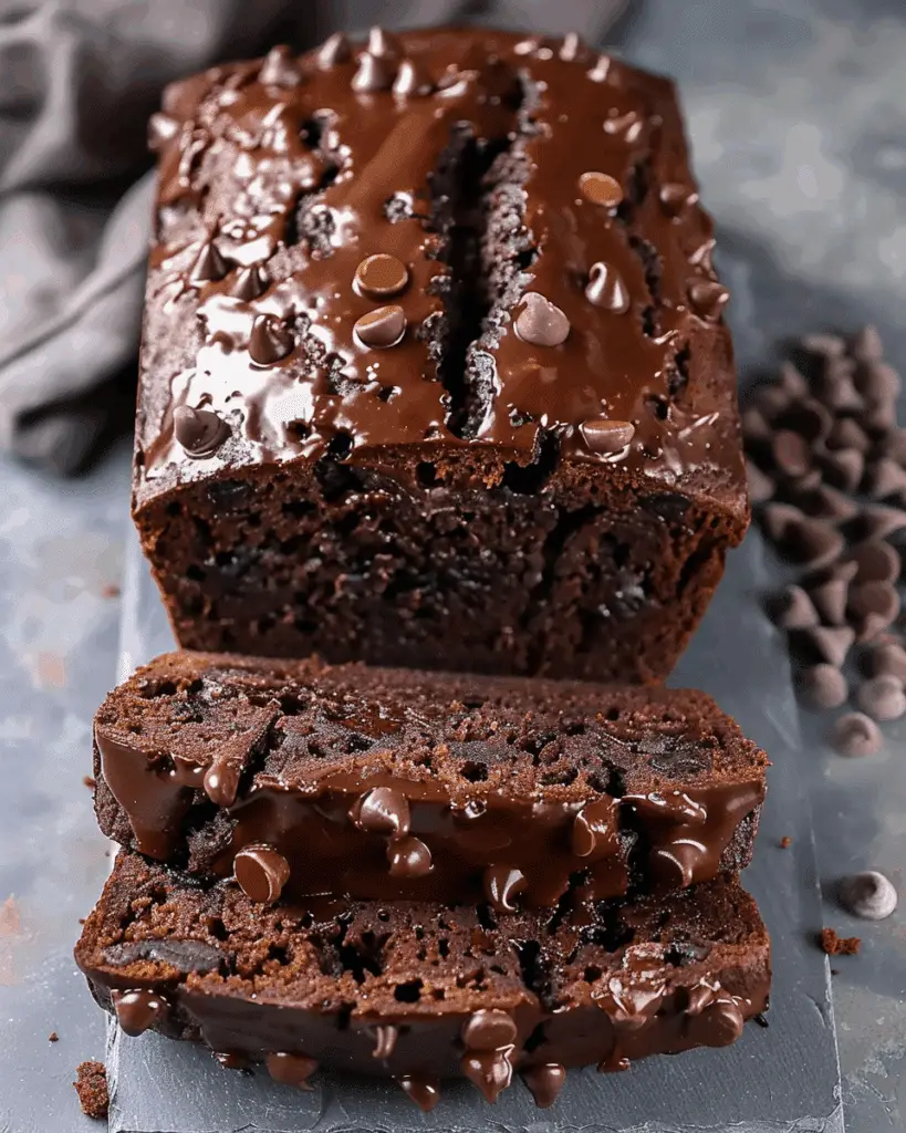 Healthy Chocolate Banana Bread (Oil-Free, Gluten-Free)