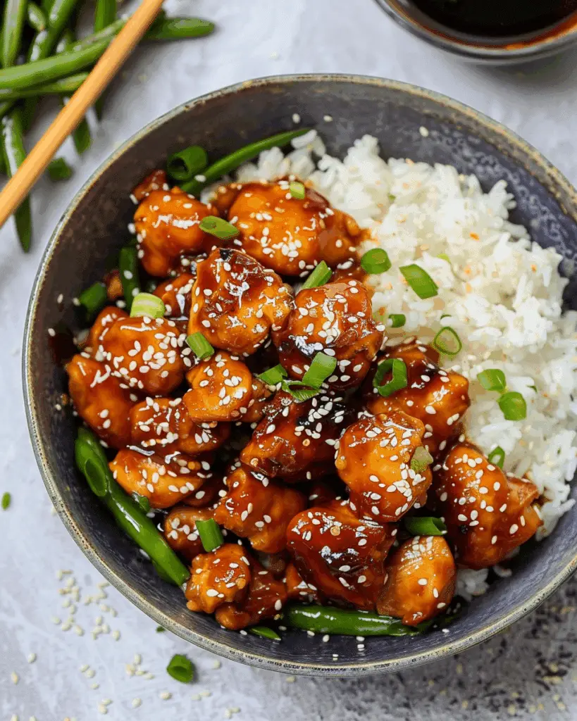Healthy Sesame Chicken