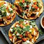 Rotisserie Chicken Tostadas