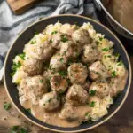 Slow Cooker Swedish Meatballs