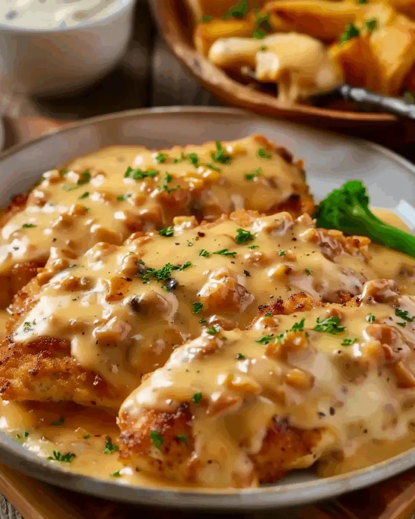 Texas Roadhouse Smothered Chicken with Jack Cheese