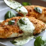 Parmesan Crusted Chicken with Basil Aioli